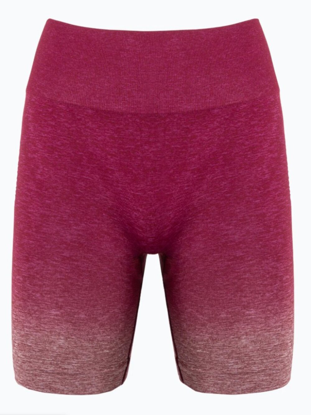 Gymshark Adapt Ombre Shorts - Burgundy Marl/Burgundy